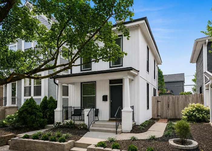 Villa Luxe 3br - Hot Tub And Parking - Near Osu & Downtown Columbus