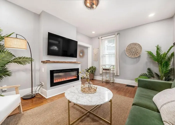 Luxe 3br - Hot Tub And Parking - Near Osu & Downtown Villa Columbus